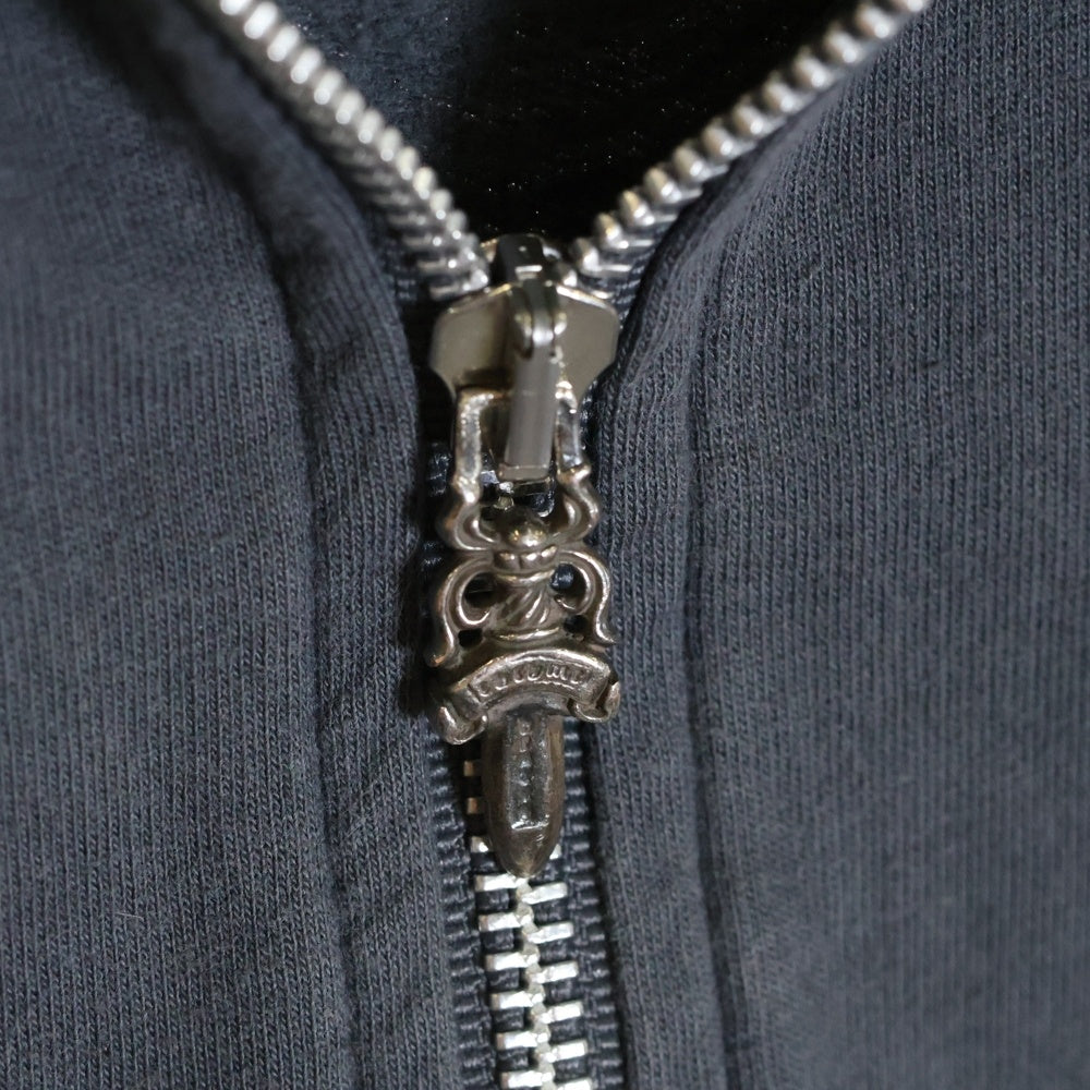 な*あ様 [新品] Chrome Hearts /クロムハーツ　フーディ　ブラッ CHROME HEARTS クロムハーツ（原本無） Dagger EyeChart ZIP