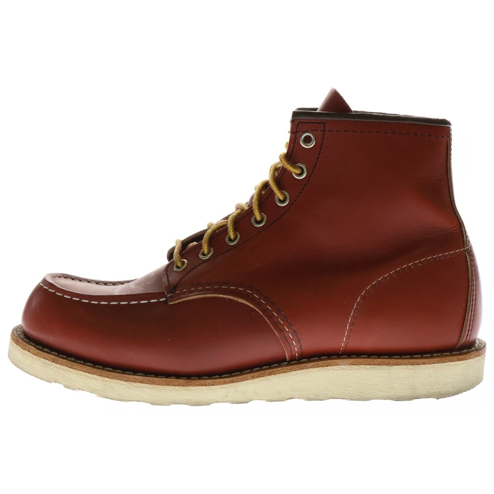 RED WING(レッド ウイング) 8875 IRISH SETTER 6INCH MOC TOE BOOT アイリッシュ モックトゥー ブーツ 8875 9811090 ブラウン