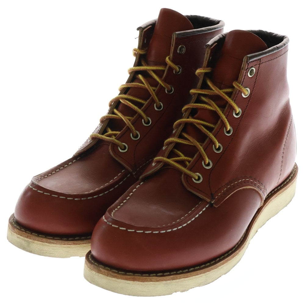 RED WING(レッド ウイング) 8875 IRISH SETTER 6INCH MOC TOE BOOT アイリッシュ モックトゥー ブーツ 8875 9811090 ブラウン