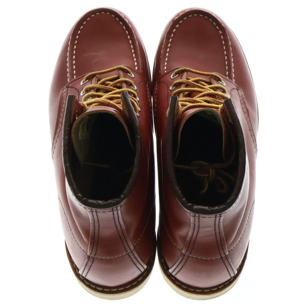 RED WING(レッド ウイング) 8875 IRISH SETTER 6INCH MOC TOE BOOT アイリッシュ モックトゥー ブーツ 8875 9811090 ブラウン