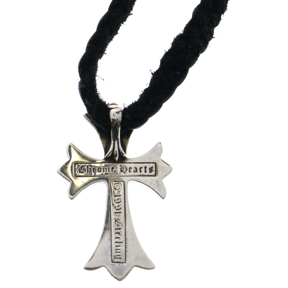 アクセサリー CHROME HEART クロムハーツ22K HEART SML CH CROSS BALEEMERALD PENDANT