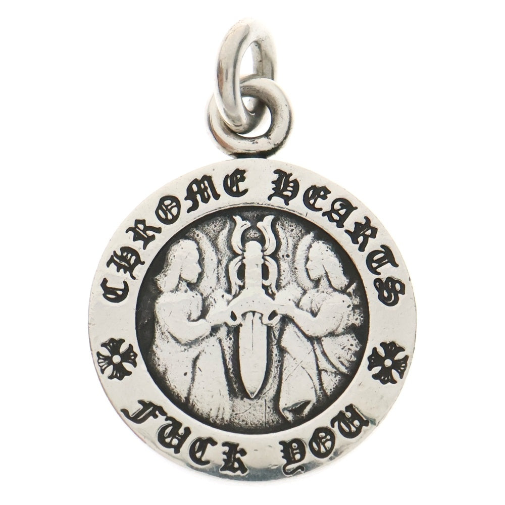 CHROME HEARTS(クロムハーツ) CHRM ANGL MDL V1 エンジェルメダルチャーム ペンダントトップ シルバーBCA229