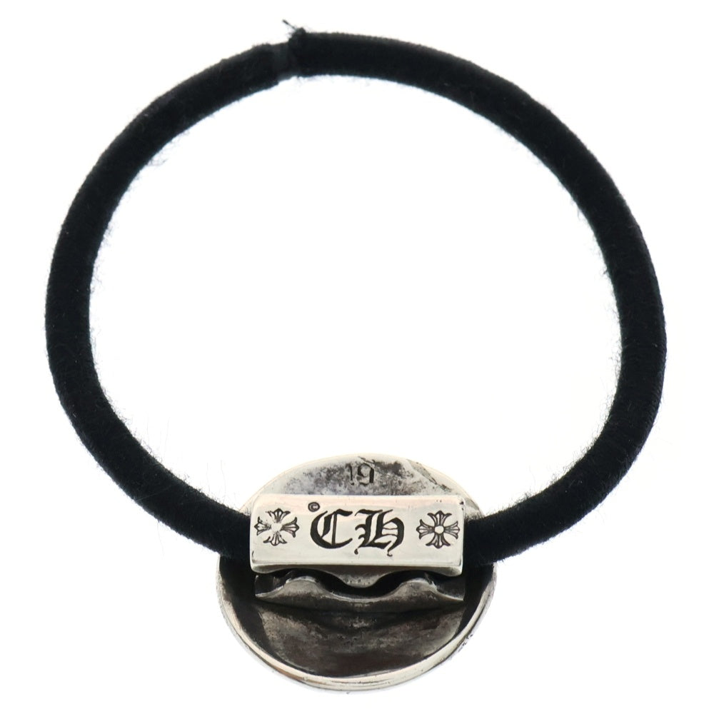 CHROME HEARTS(クロムハーツ) HAIRBAND クロスボール ヘアバンド ヘアゴムコンチョ シルバー BCA151