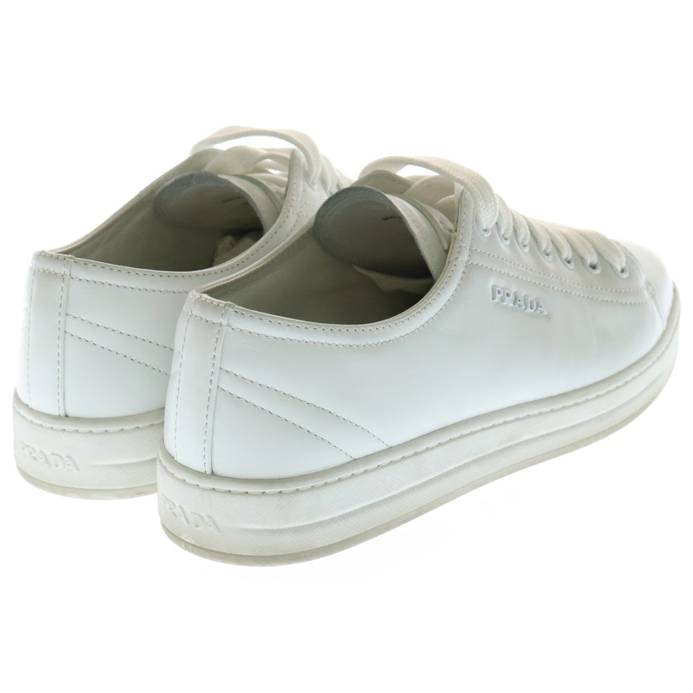 PRADA(プラダ) レザー ローカットスニーカー ホワイト レディース 3E6187