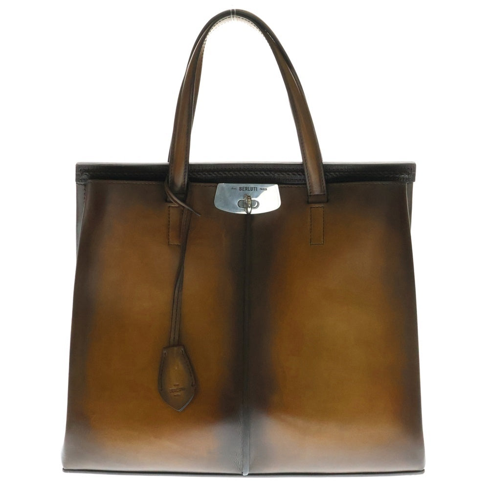 Berluti(ベルルッティ) ルッティ 38 トートバッグ レザー ブラウン