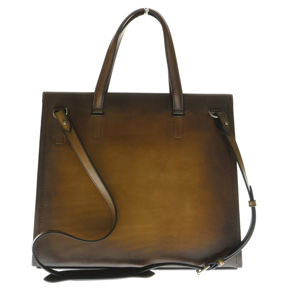Berluti(ベルルッティ) ルッティ 38 トートバッグ レザー ブラウン
