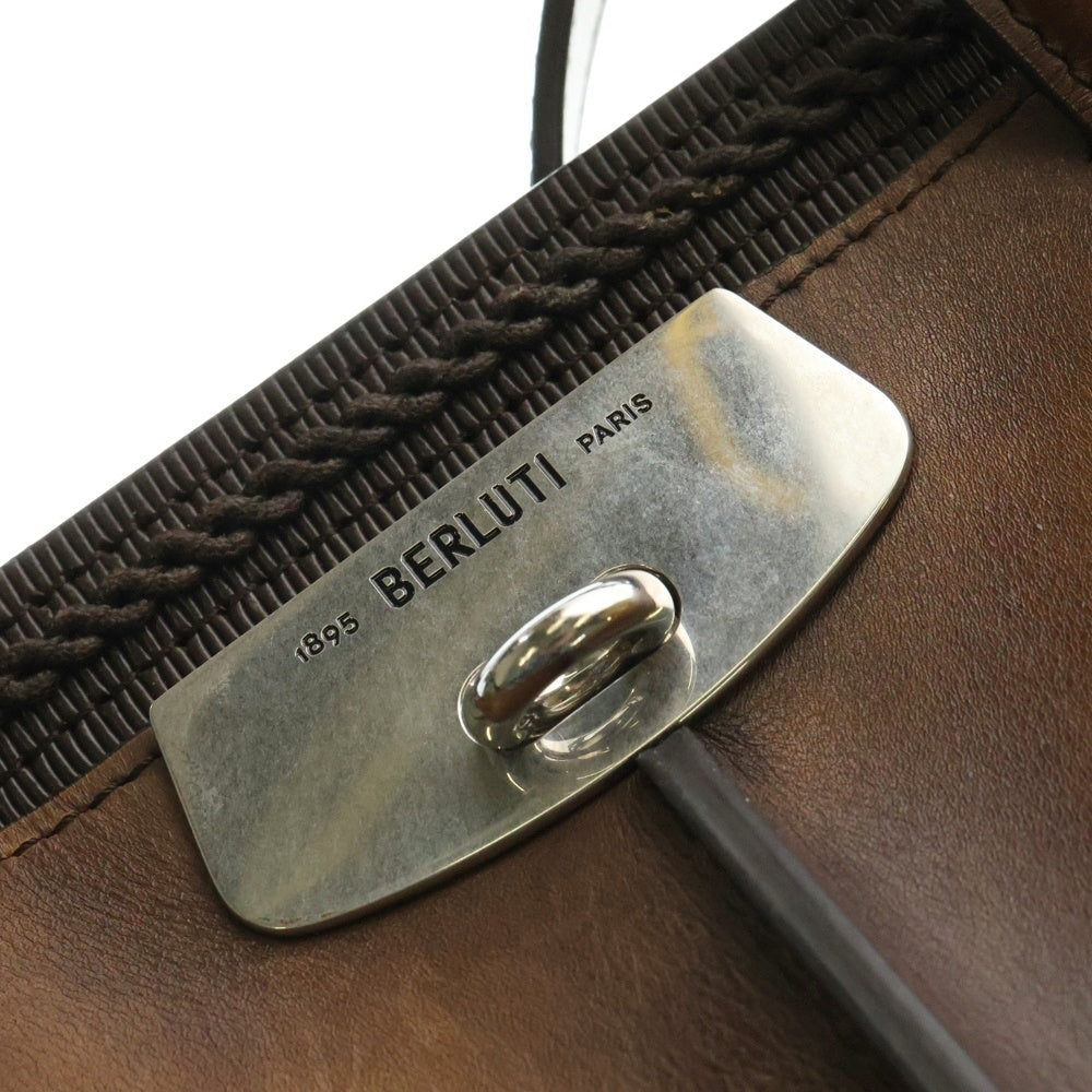 Berluti(ベルルッティ) ルッティ 38 トートバッグ レザー ブラウン