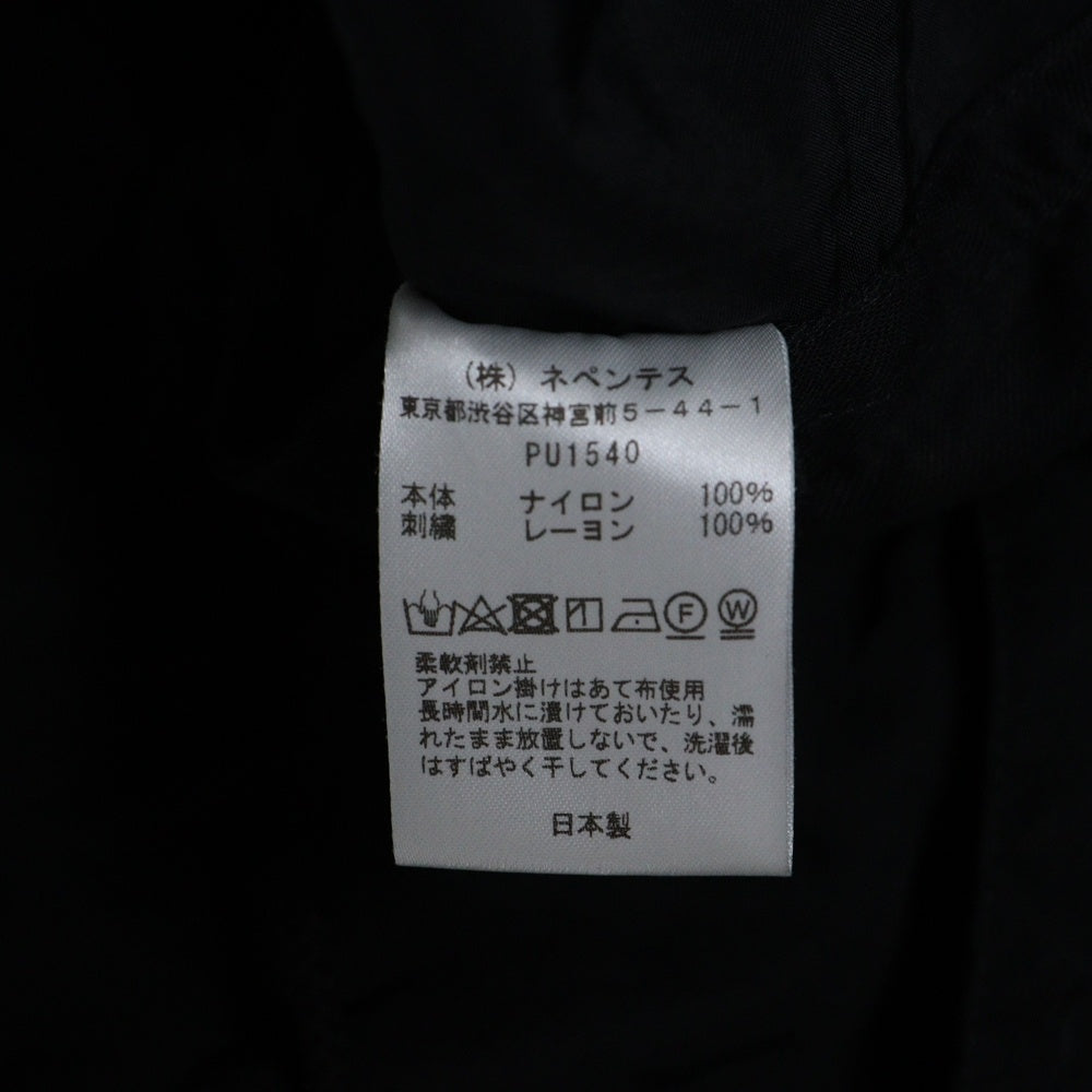 Needles(ニードルス) H.D PANT BDU PU1540 ヒザデルパンツ ストリングファティーグパンツ ブラック