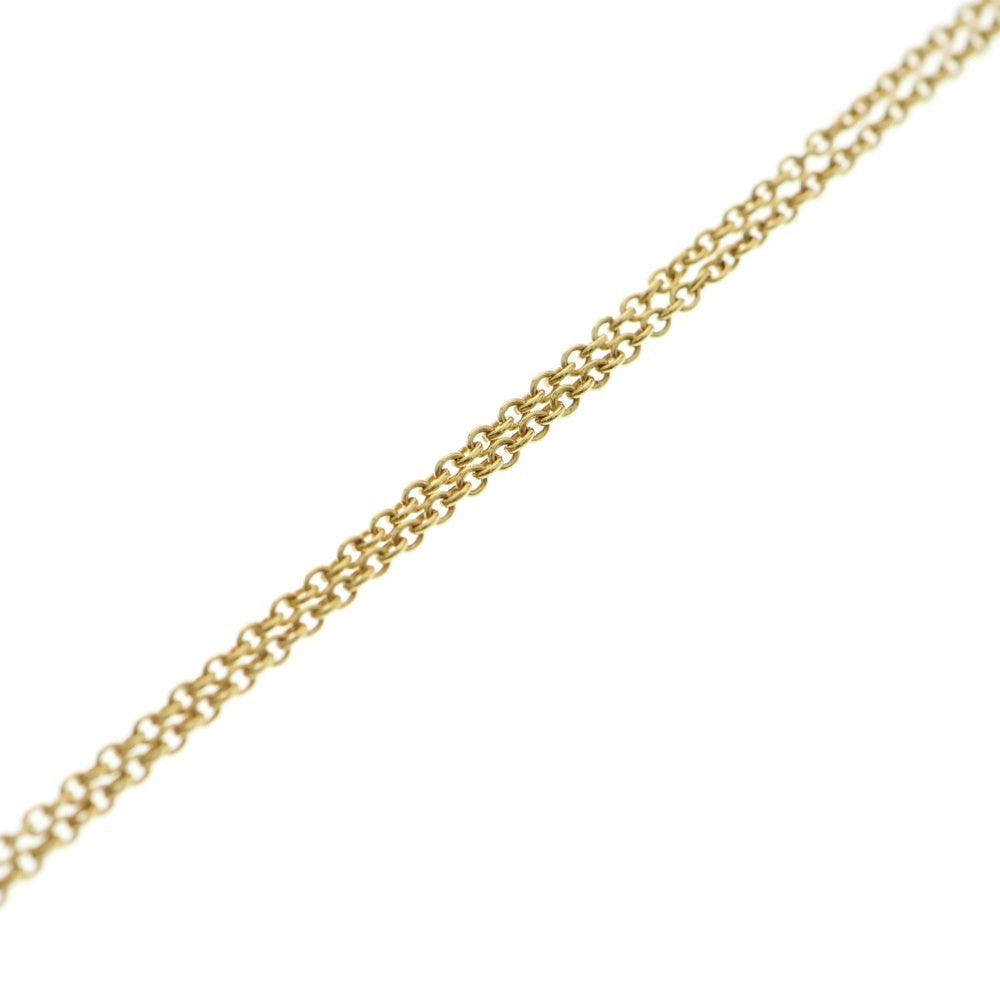 TIFFANY&Co(ティファニー) オープンハート ペンダント 18K エルサペレッティ ネックレス イエローゴールド