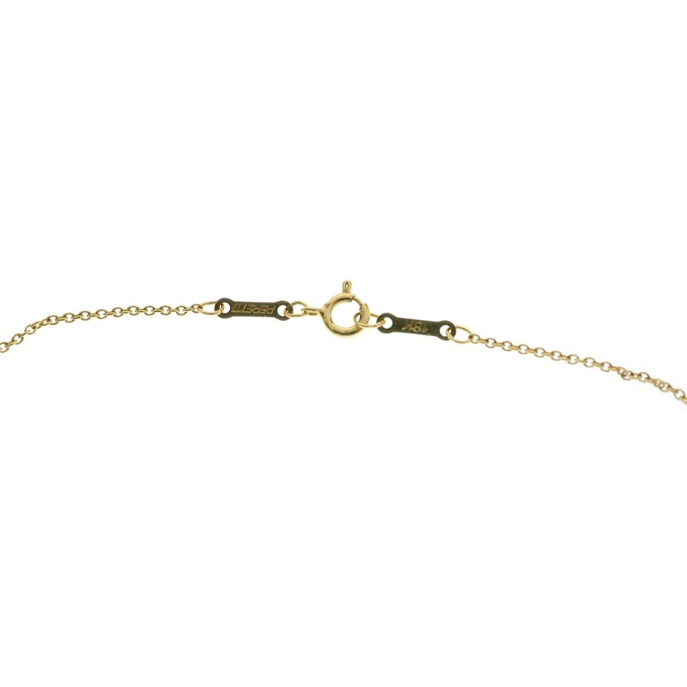 TIFFANY&Co(ティファニー) オープンハート ペンダント 18K エルサペレッティ ネックレス イエローゴールド