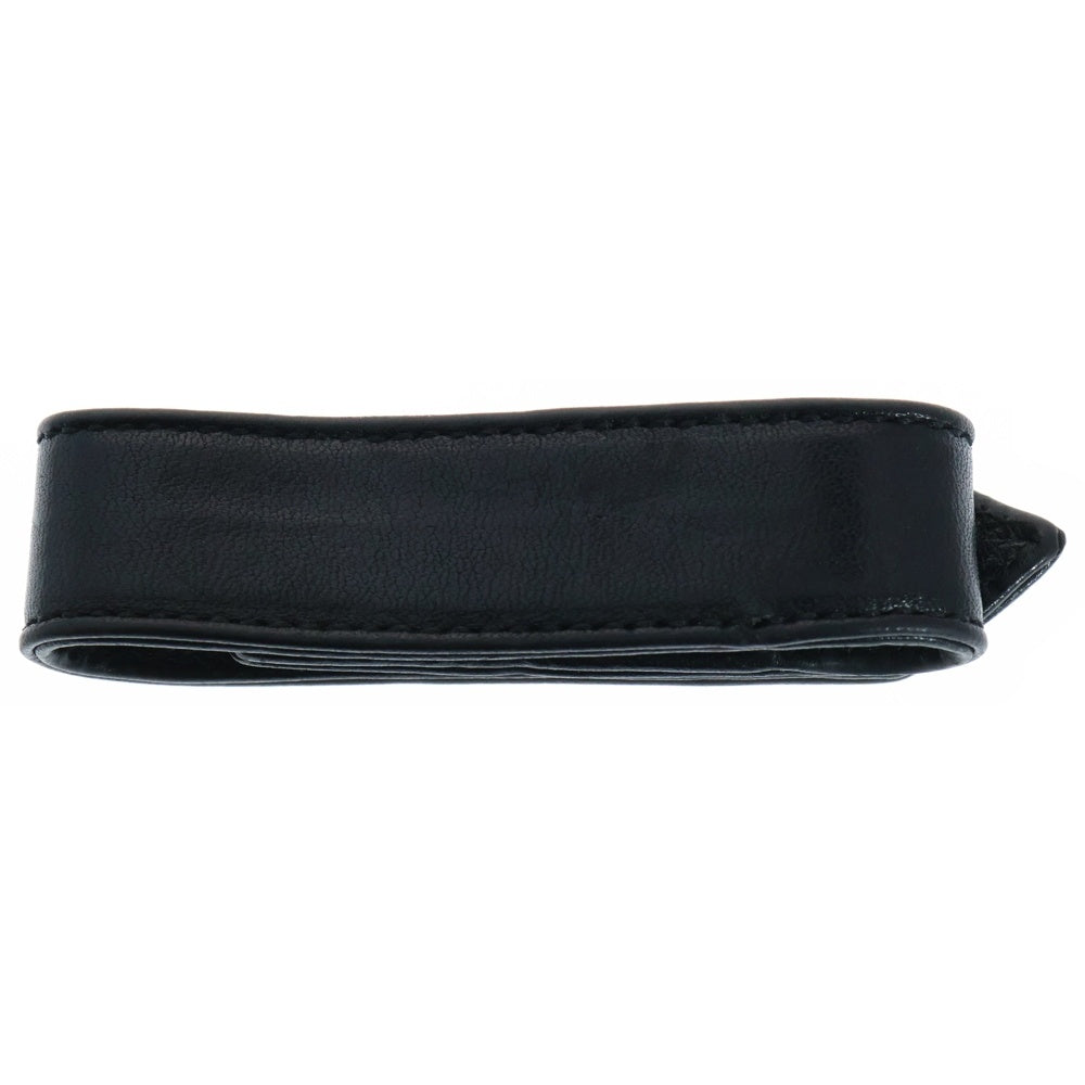 CHROME HEARTS(クロムハーツ) 3BTN 2SNP スターボール 3ボタン2スナップ レザーブレスレット ブラック/シルバー