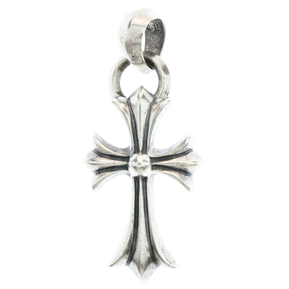 CHROME HEARTS(クロムハーツ) CH CRS SML W/BALE Wベイル スモールCHクロス ペンダントトップ シルバー BCA218
