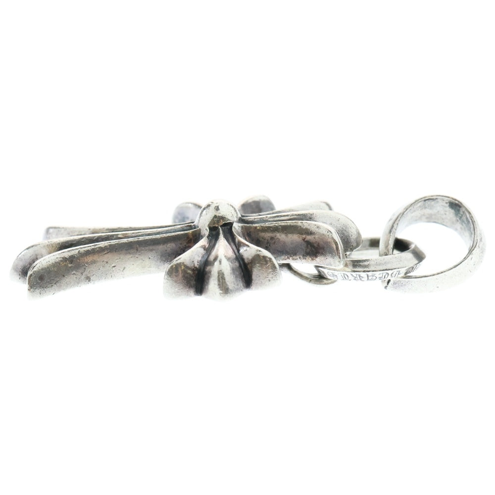 CHROME HEARTS(クロムハーツ) CH CRS SML W/BALE Wベイル スモールCHクロス ペンダントトップ シルバー BCA218