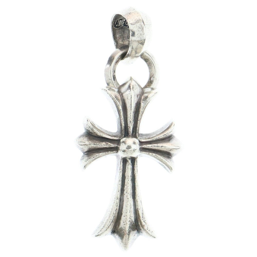 CHROME HEARTS(クロムハーツ) CH CRS SML W/BALE Wベイル スモールCHクロス ペンダントトップ シルバー BCA218