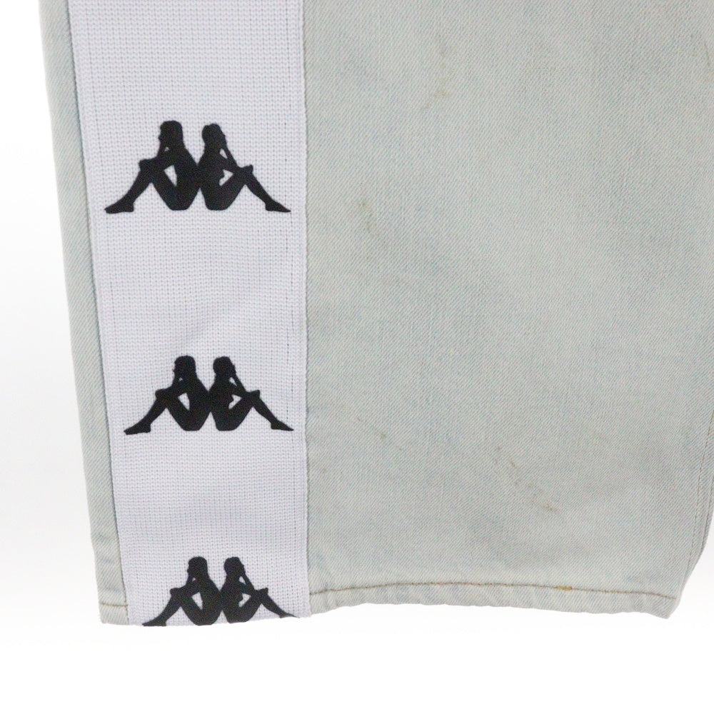 Acne Studios(アクネ ストゥディオズ) ×Kappa 1981M FN Kappa Denim カッパ ルーズフィット ジーンズ デニムパンツ インディゴ