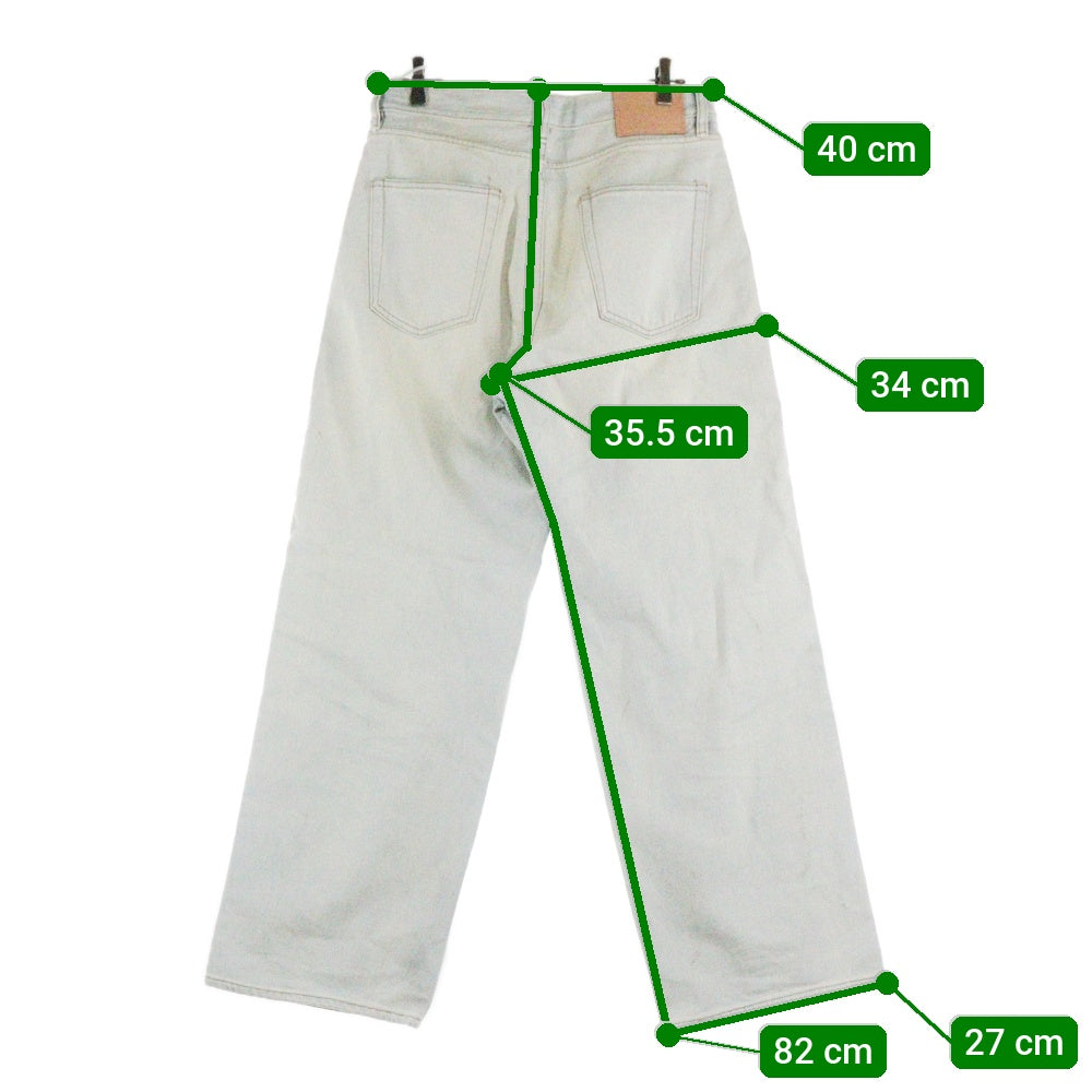 Acne Studios(アクネ ストゥディオズ) ×Kappa 1981M FN Kappa Denim カッパ ルーズフィット ジーンズ デニムパンツ インディゴ