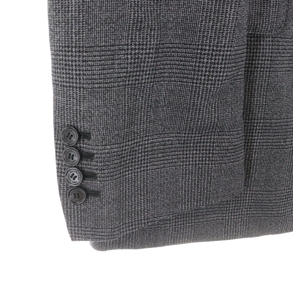 BALENCIAGA(バレンシアガ) 23AW チェック柄 オーバーサイズ 2B ダブルテーラードジャケット グレー 773331 TNT41
