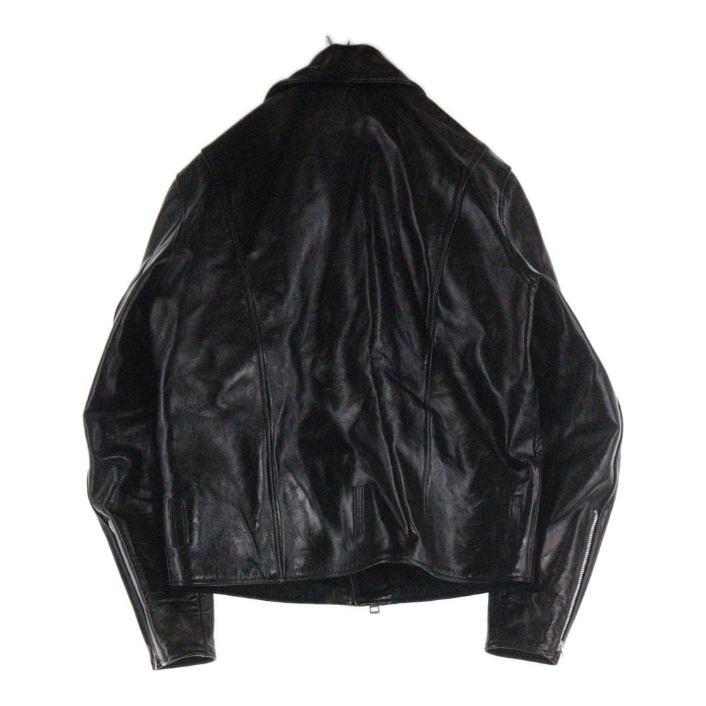 OUR LEGACY(アワーレガシー) HELLRAISER JACKET M2209HA カウレザー ダブルライダースジャケット ブラック