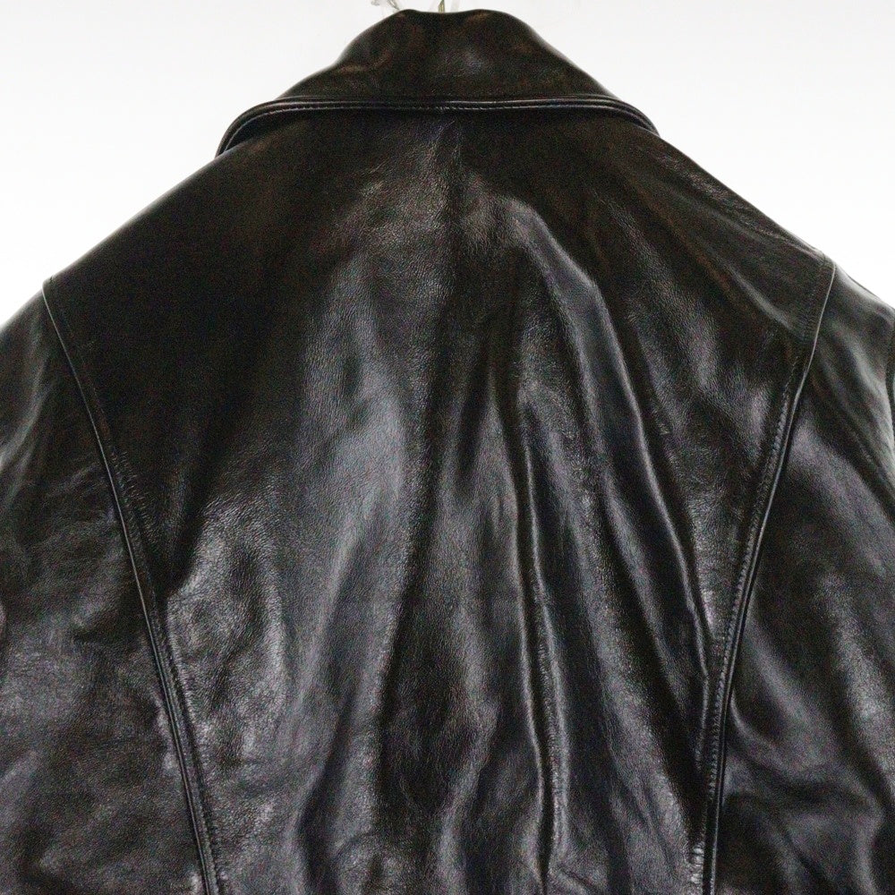 OUR LEGACY(アワーレガシー) HELLRAISER JACKET M2209HA カウレザー ダブルライダースジャケット ブラック