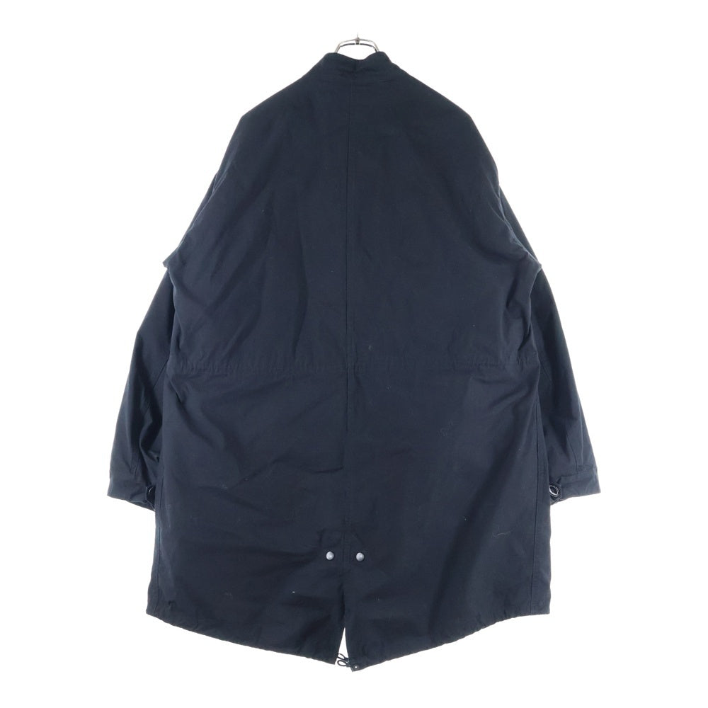WACKO MARIA(ワコマリア) RELAX別注 NAVY MODS COAT WMGP-RELAXEVOLUTION-ML01 キルティングライナー付き モッズロングコート ブラック
