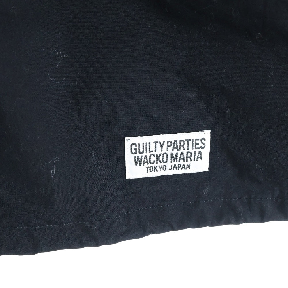 WACKO MARIA(ワコマリア) RELAX別注 NAVY MODS COAT WMGP-RELAXEVOLUTION-ML01 キルティングライナー付き モッズロングコート ブラック