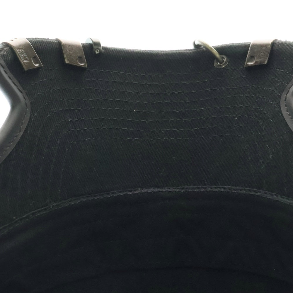 BALENCIAGA(バレンシアガ) ピアッシング ベースボールキャップ 帽子 ブラック 788749 410B2