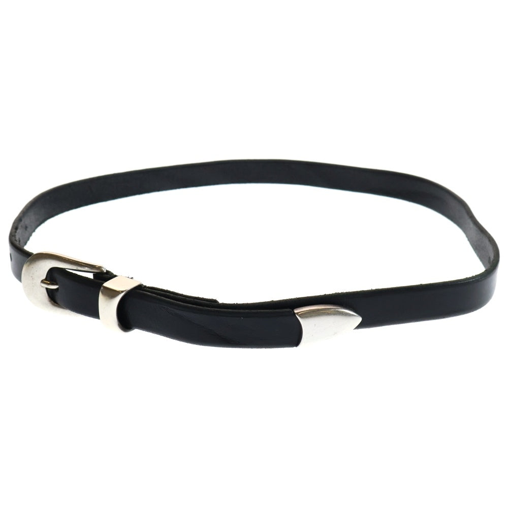 OUR LEGACY(アワーレガシー) 2CM BELT A2208BBLA レザー ベルト ブラック