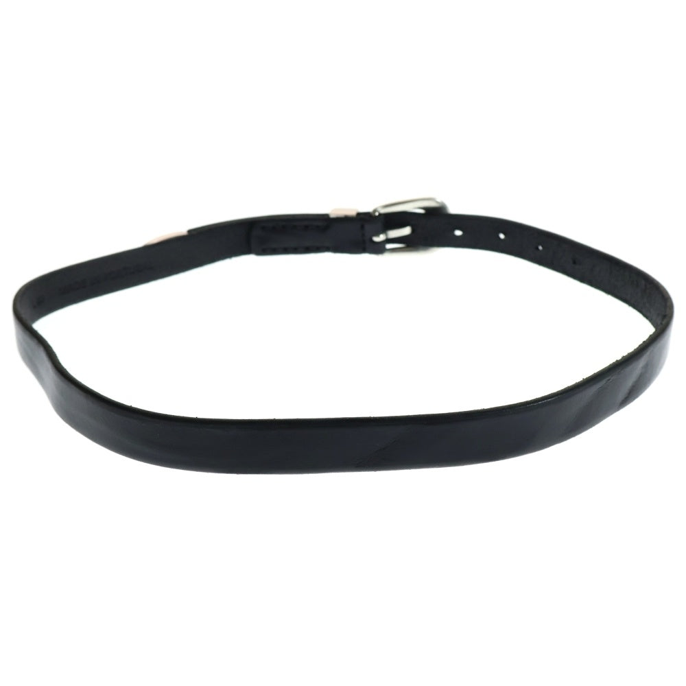 OUR LEGACY(アワーレガシー) 2CM BELT A2208BBLA レザー ベルト ブラック