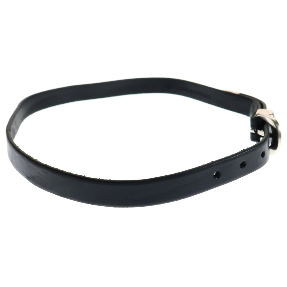 OUR LEGACY(アワーレガシー) 2CM BELT A2208BBLA レザー ベルト ブラック