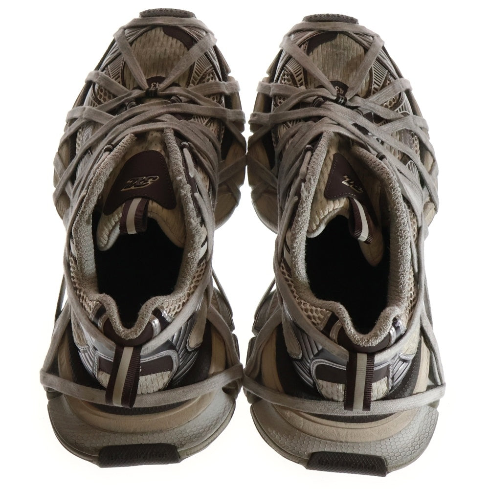 BALENCIAGA(バレンシアガ) 3XL Sneaker EXTREME LACE 778698 ユーズド加工 エクストリームシューレース ローカットスニーカー グレー