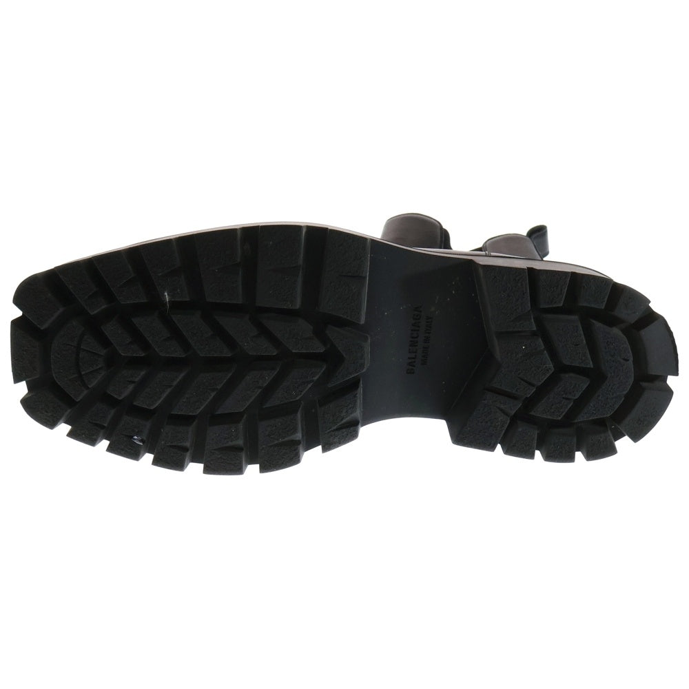 BALENCIAGA(バレンシアガ) RHINO BOOTS 671291 リノ サイドゴア レザーブーツ ブラック