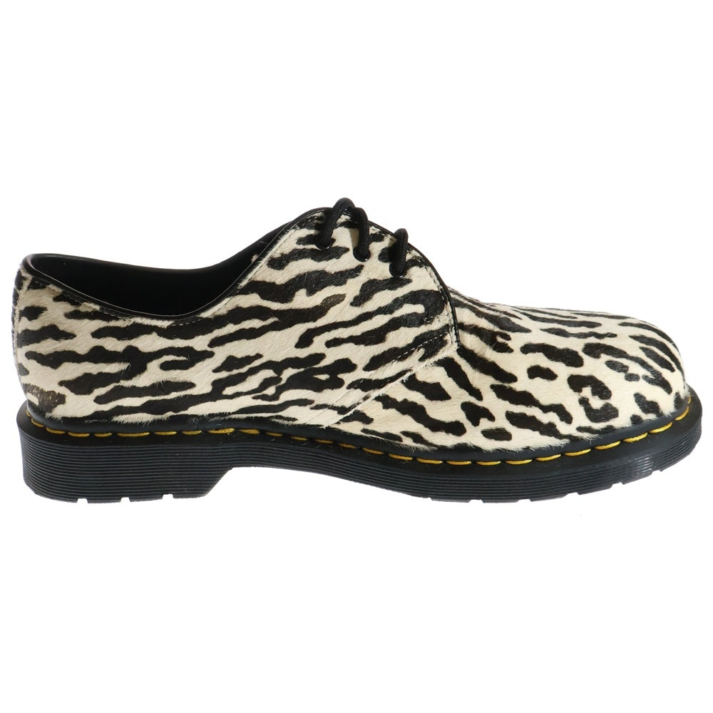 WACKO MARIA(ワコマリア) ×Dr. Martens 1461 ドクターマーチン 3ホールレオパードシューズ ベージュ/ブラック