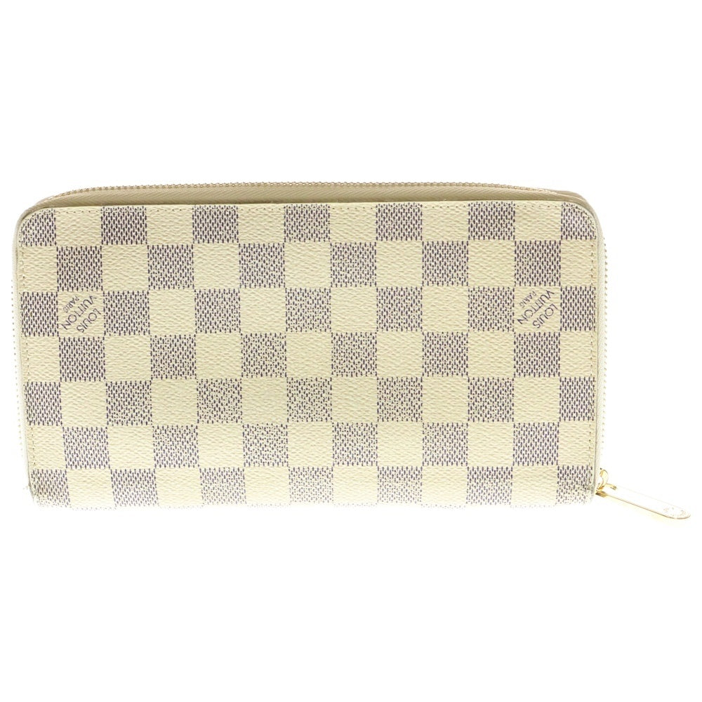 LOUIS VUITTON(ルイヴィトン) ジッピー オーガナイザー ダミエアズール ラウンドジップ長財布 N60012 ベージュ