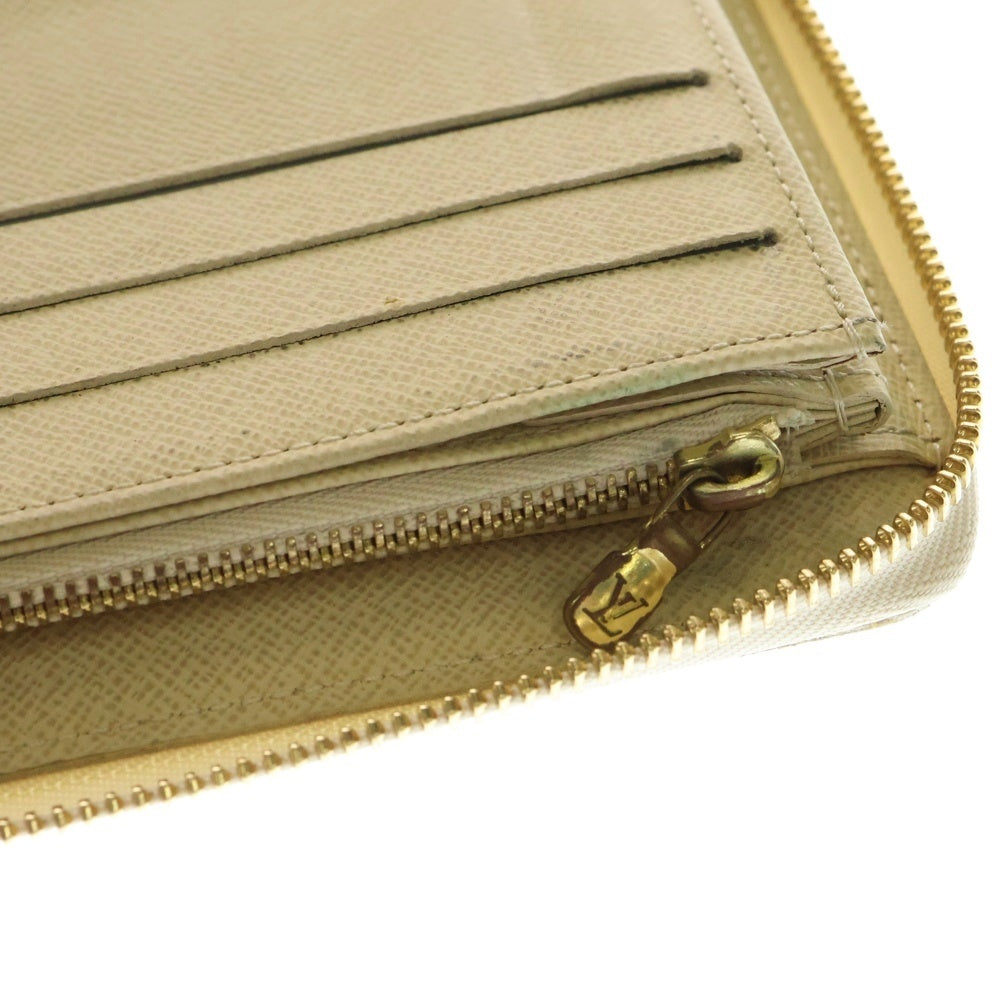 LOUIS VUITTON(ルイヴィトン) ジッピー オーガナイザー ダミエアズール ラウンドジップ長財布 N60012 ベージュ