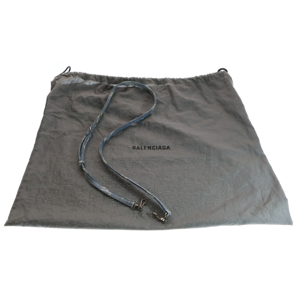 BALENCIAGA(バレンシアガ) ハードウェア 2WAYキャンバストートバッグ 671400 インディゴ