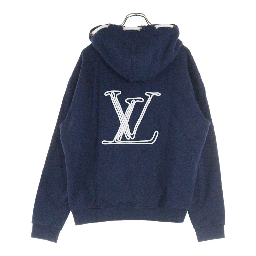 LOUIS VUITTON(ルイヴィトン) 24SS LVノーティカルロープロゴ スウェットパーカー フーディ RM242MM ZA8 HRY13W ネイビー