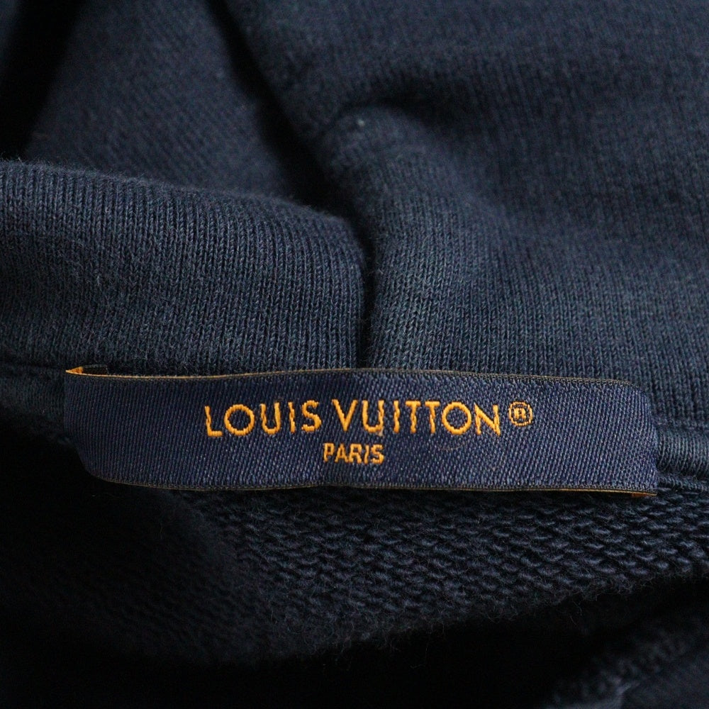 LOUIS VUITTON(ルイヴィトン) 24SS LVノーティカルロープロゴ スウェットパーカー フーディ RM242MM ZA8 HRY13W ネイビー