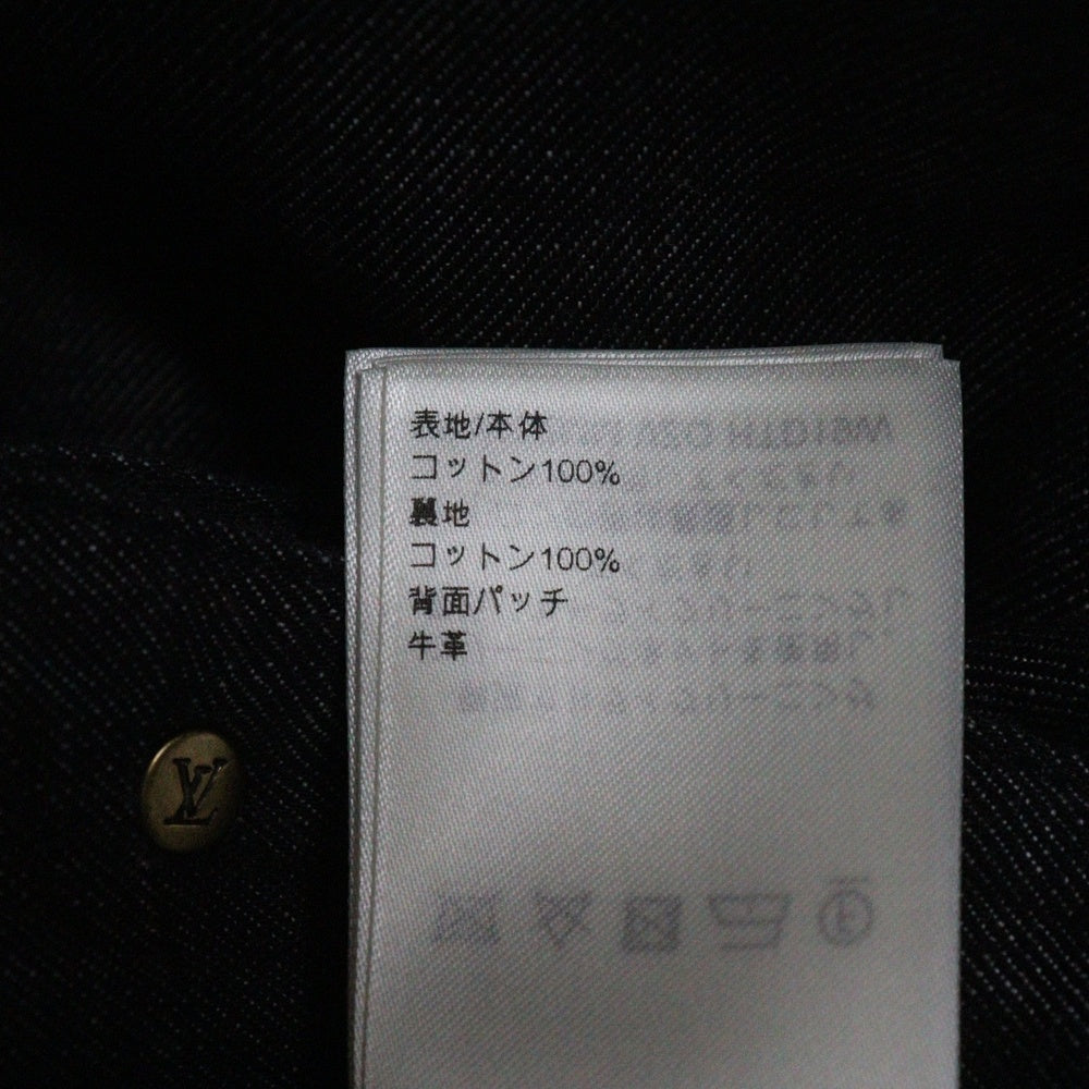 LOUIS VUITTON(ルイヴィトン) 25AW LVロゴ シャンブレーショーツ ハーフパンツ RM252MM VZQ HTD19W ネイビー