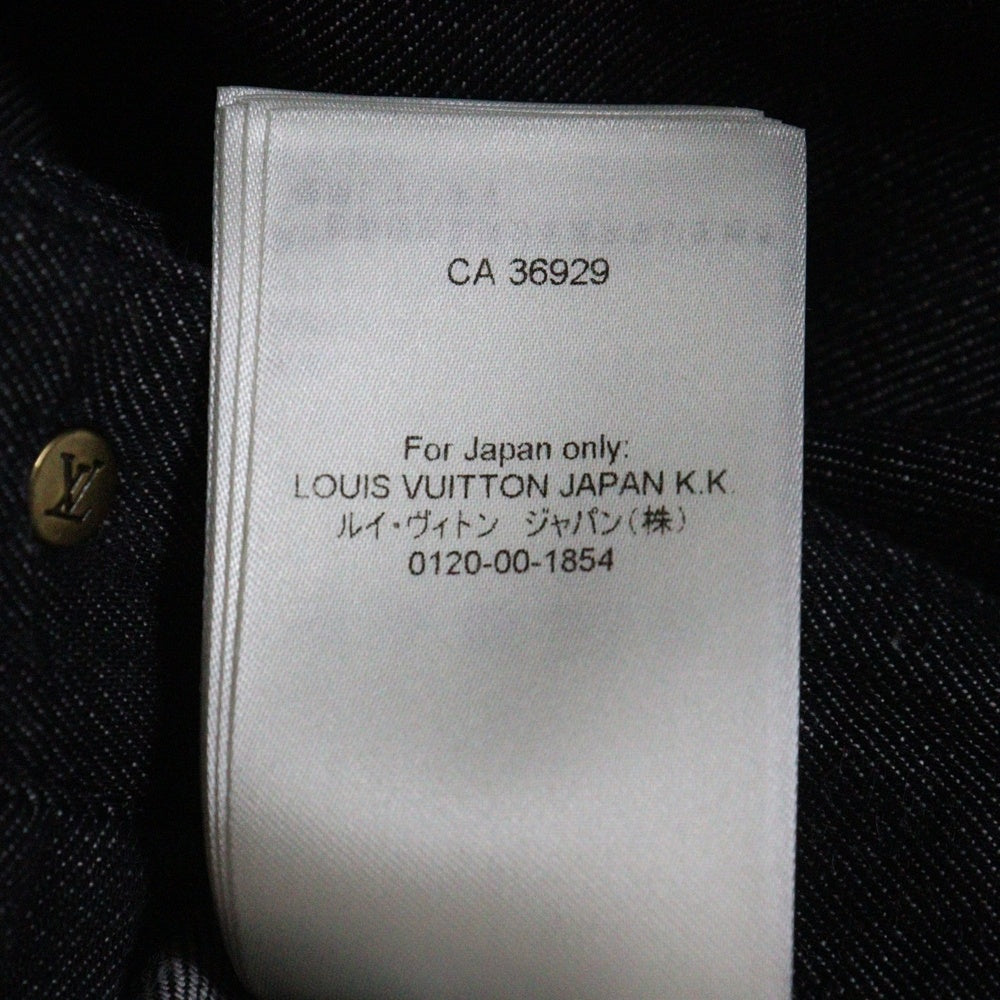 LOUIS VUITTON(ルイヴィトン) 25AW LVロゴ シャンブレーショーツ ハーフパンツ RM252MM VZQ HTD19W ネイビー