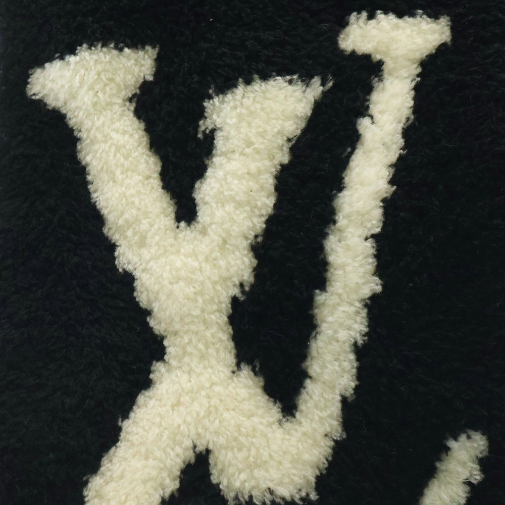 LOUIS VUITTON(ルイヴィトン) LVコンフィ リバースファーコートマフラー M79399 ブラック/ホワイト