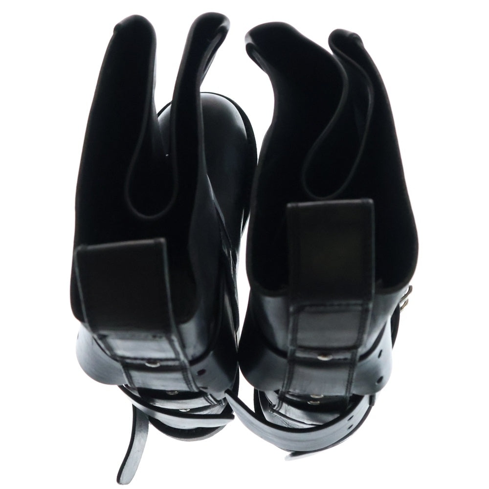 BALENCIAGA(バレンシアガ) VENOM HIGH BOOTS 833592WBEQ11000 ヴェノム ハイブーツ カーフスキン ブラック