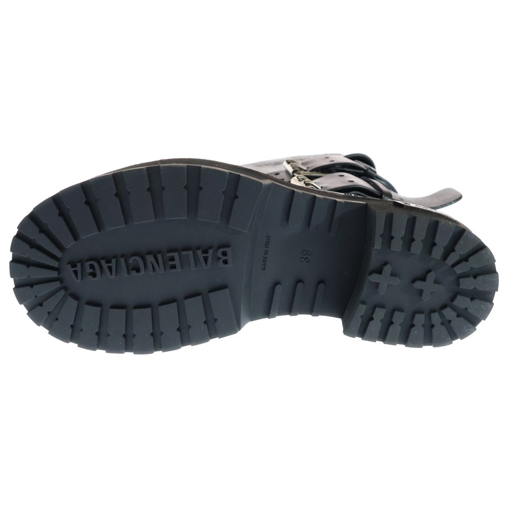 BALENCIAGA(バレンシアガ) VENOM HIGH BOOTS 833592WBEQ11000 ヴェノム ハイブーツ カーフスキン ブラック