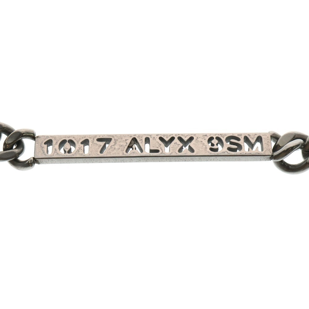 1017 ALYX 9SM(アリクス) 19SS Hero Chain ヒーローチェーン ネックレス シルバー