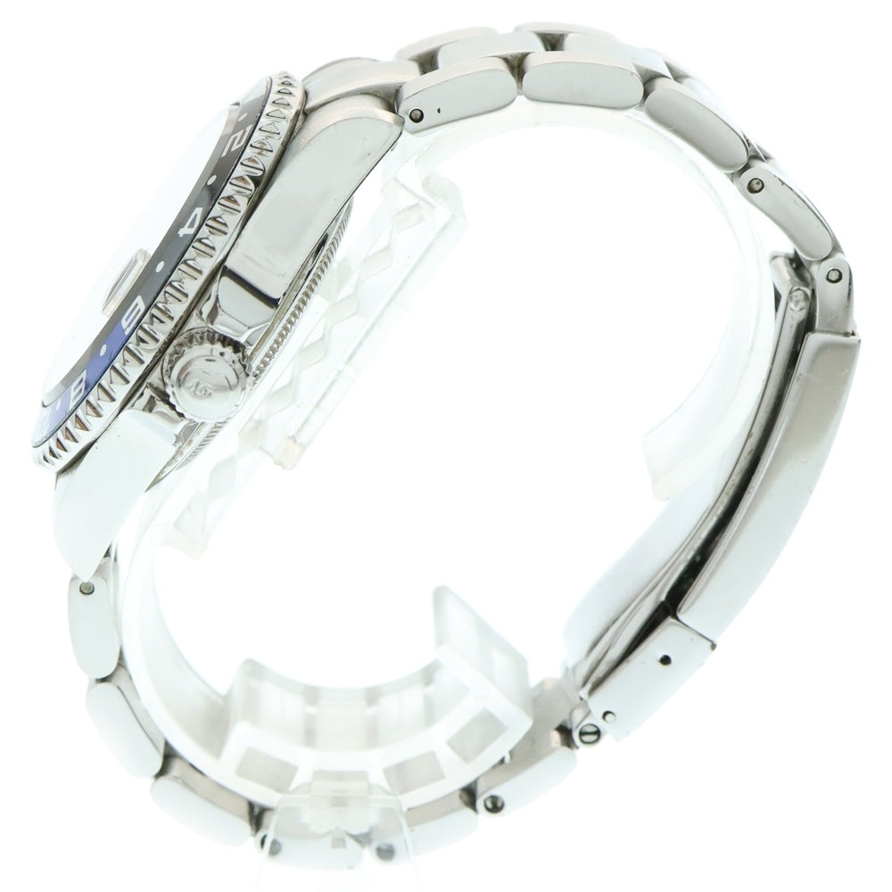 A BATHING APE(アベイシングエイプ) T002 BAPEX 自動巻き 腕時計 黒文字盤 シルバー