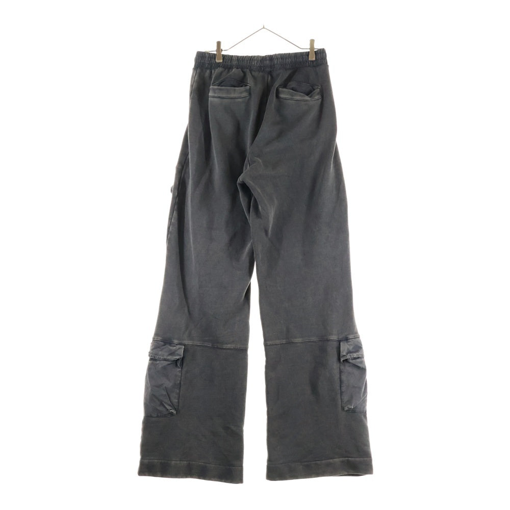 entire studios(エンタイア スタジオ) UTILITY CARGO SWEAT PANTS ES2341 PO0209 ユーティリティ カーゴスウェットパンツ ダークグレー