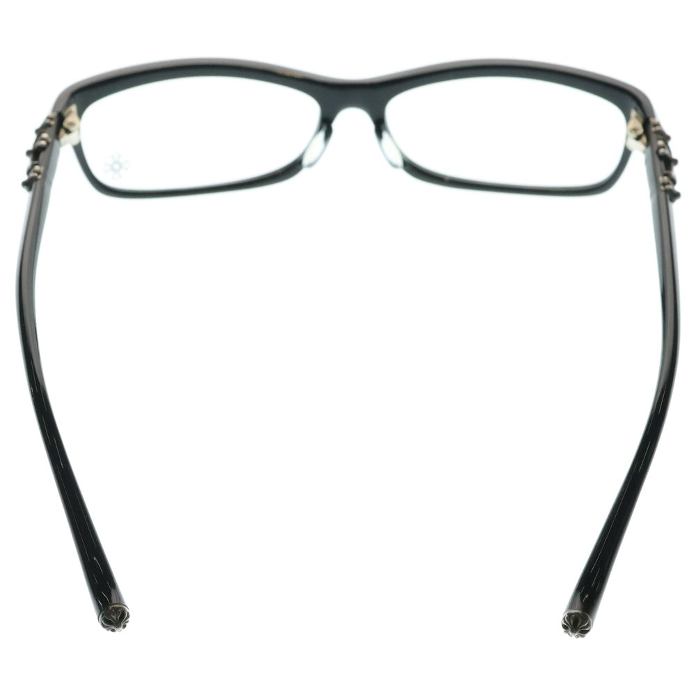 CHROME HEARTS(クロムハーツ) BEARDED BABY ビールデッドベイビー メガネ CHクロス ブラック