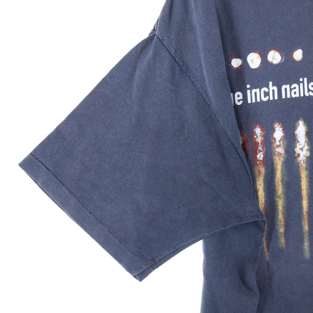 VINTAGE(ヴィンテージ) 90S NINE INCH NAILS THE DOWNWARD SPIRAL TEE ナインインチネイルズ ダウンワードスパイラル 両面プリント半袖Tシャツ カットソー ブラック