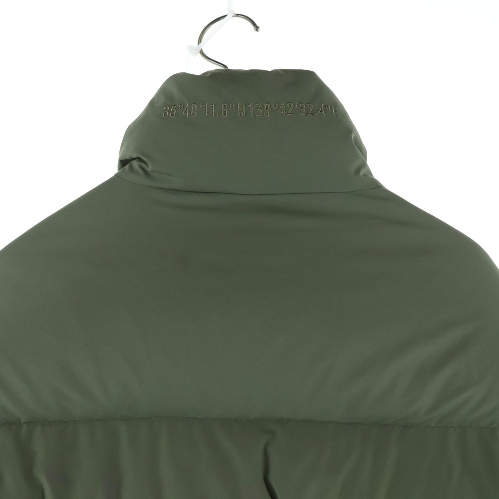 WTAPS(ダブルタップス) 20AW BIVOUAC JACKET POLY TAFFETA 202BRDT-JKM03 ロゴ刺繍 ダウン ジャケット カーキ