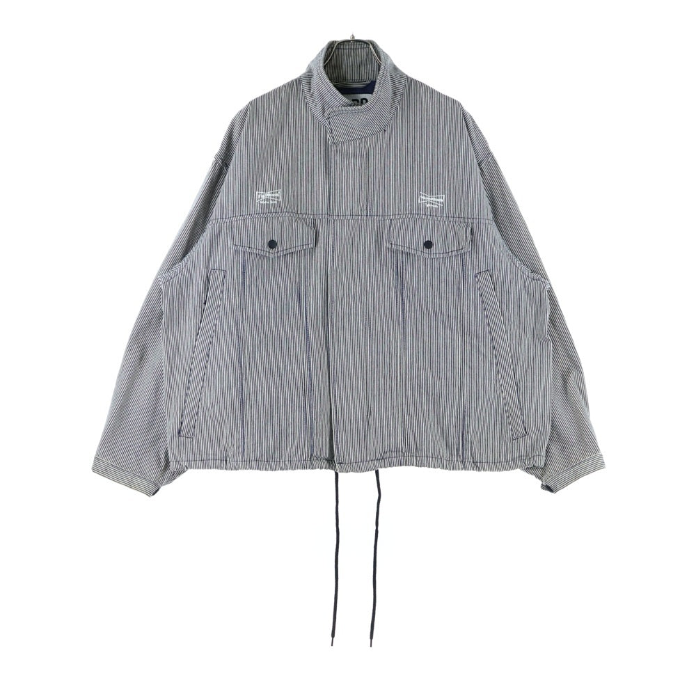 WASTED YOUTH(ウェイステッドユース) ×TIGHTBOOTH T-65 HICKORY JACKET タイトブース ストライプ ヒッコリージャケット ホワイト/ネイビー