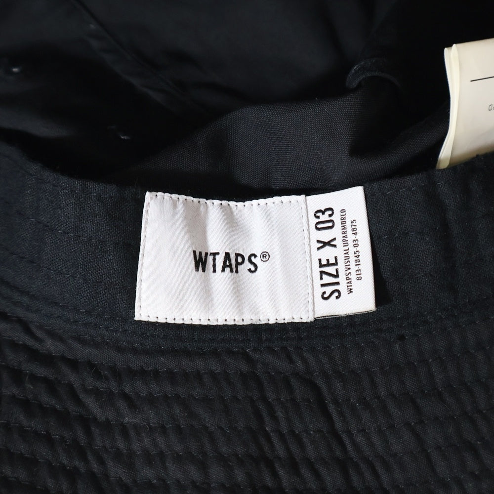 WTAPS(ダブルタップス) 20AW BUCKET 202HCDT-HT16 バケットハット 帽子 ブラック